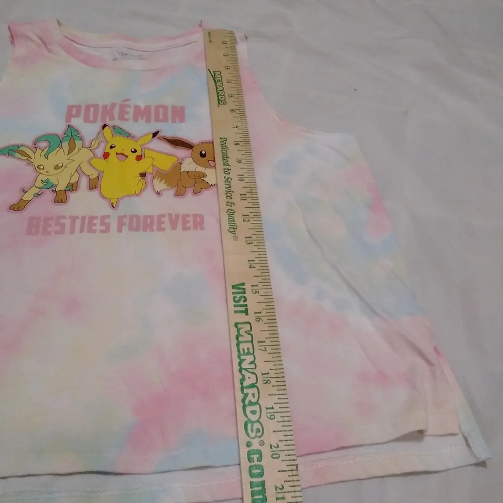 Pokemon Girl's XXL crop Tank - Picture 6 of 6